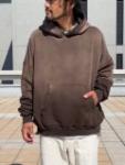 【MOOJI MOOJI】 Oversized Crop Hoodie