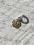 NL-0183　18K GOLD ROSE PENDANT (S)