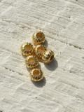 OT-B0002 18K GOLD SHELL BEAD