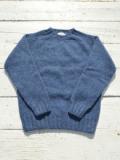 Crew Neck Saddle Shetland (Heavy Weight)