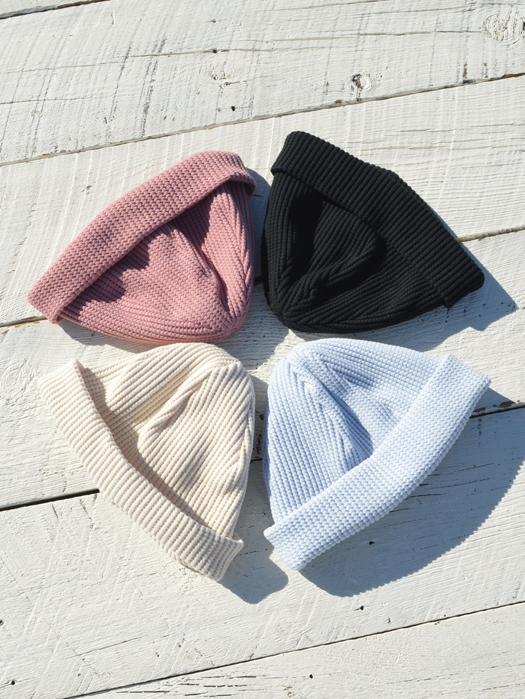 Waffle Knit Cap　