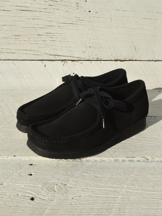 【Clarks ORIGINALS】　Wallabee　(Black Suede)　
