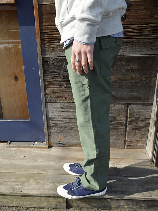 【30% OFF】　FATIGUE PANTS ( Reversed Sateen )