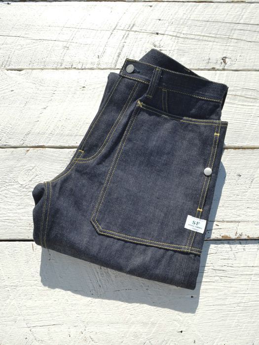 Fall Leaf R Pants　(14oz Denim)