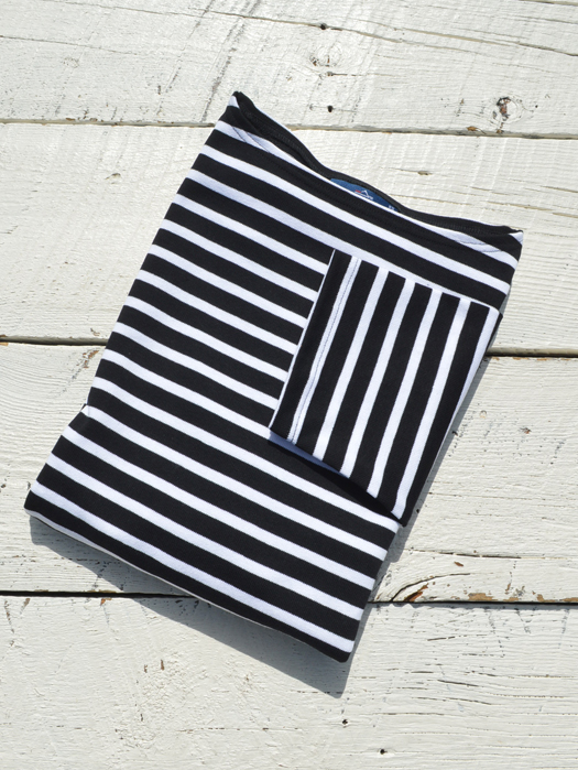 OUESSANT LOOSE　(ブラック×ホワイト)　