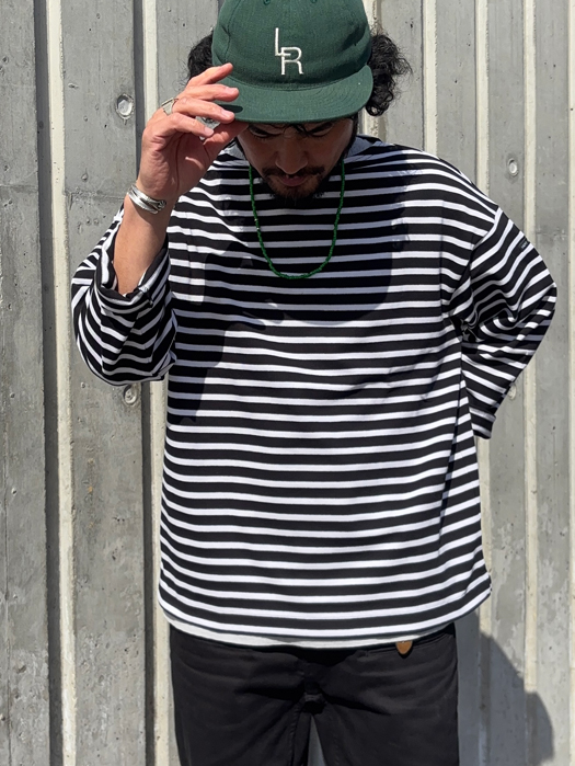 OUESSANT LOOSE　(ブラック×ホワイト)