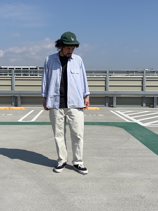 【Cal Cru】　Micro-Stripe S/S Tee