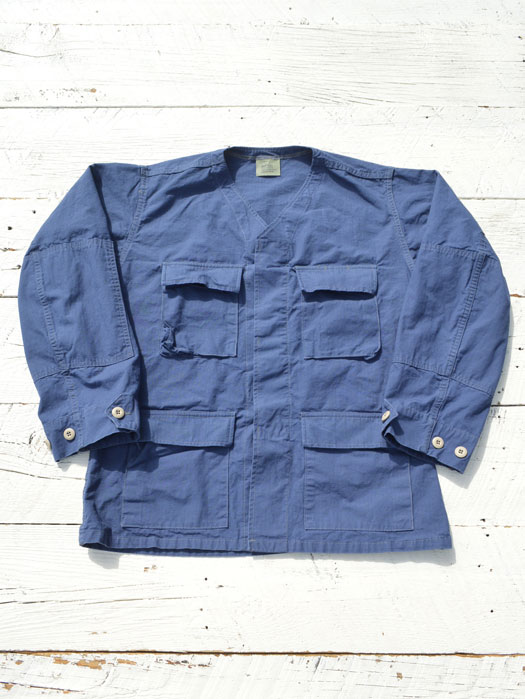 V-NECK BDU SHIRTS　(OVER DYE)