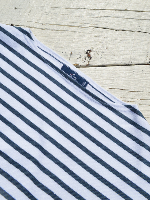 OUESSANT LOOSE　(ホワイト×インディゴ)　