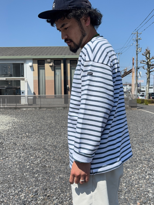 OUESSANT LOOSE　(ホワイト×インディゴ)