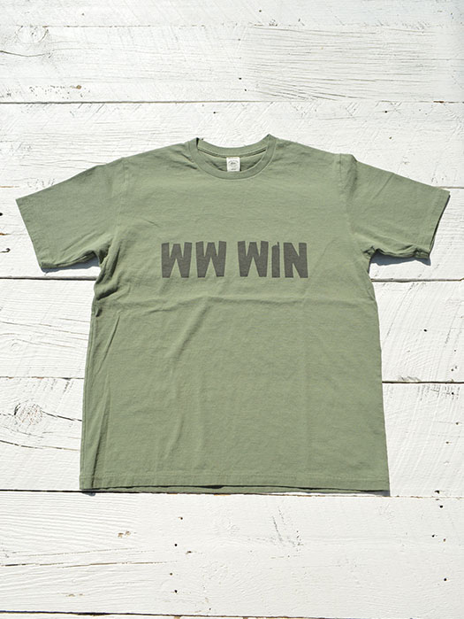 Printed T-Shirt　“WW WIN”　(NR別注)