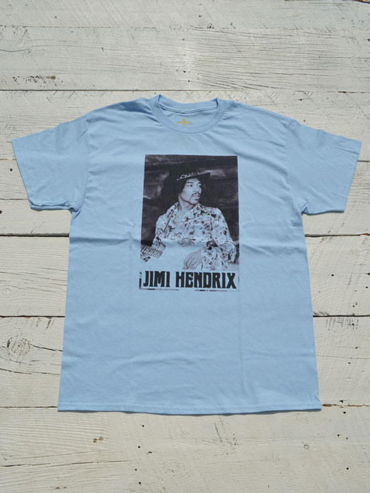 【BLUESCENTRIC】 Print T-Shirt　(JIMI HENDRIX)