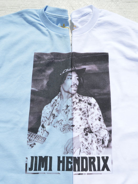 【BLUESCENTRIC】 Print T-Shirt　(JIMI HENDRIX)