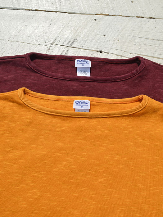 【Tieasy Authentic Classic】　HDCS BORTNECK S/S BASQUE SHIRT