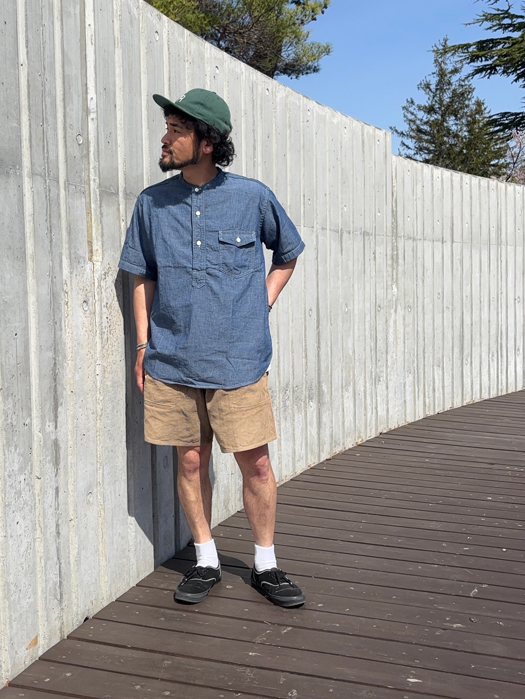 NAVY CUT Band S/S (Classic Chambray)