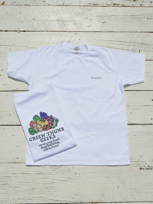 【KEIMEN】 Vegetable T-Shirts