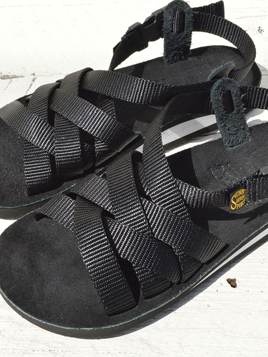 【The Sandalman × Sunny Sports】　Weave Sandal (Nylon × Suede)　"Birken Sole"