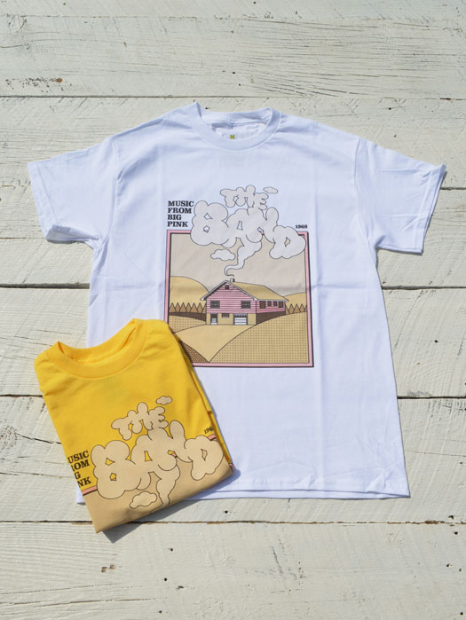 【BLUESCENTRIC】 Print T-Shirt　(THE BAND)　