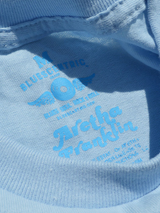 【BLUESCENTRIC】  Print T-Shirt (ARETHA FRANKLIN)