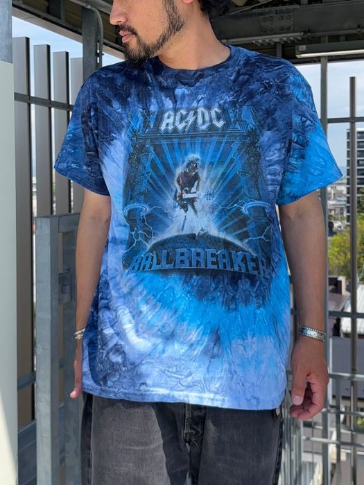 【BLUESCENTRIC】 Print T-Shirt　(AC/DC)