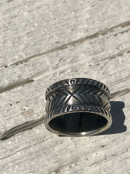 【Jesse Robbins】 Coin Silver Ring