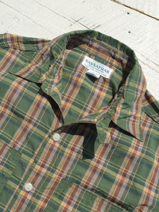 Leaf Pruner Half 1/2 (Organic Cotton Madras)