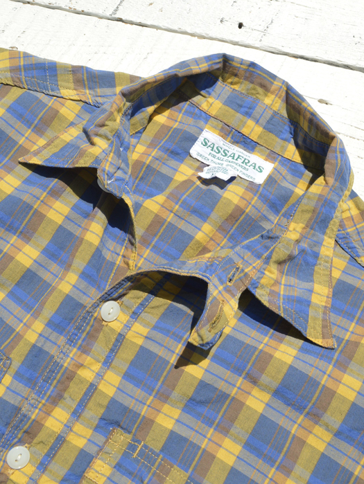 Leaf Pruner Half 1/2 (Organic Cotton Madras)　