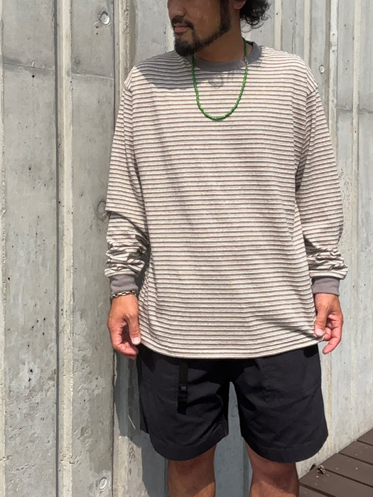 【BTR / Behind The River】 Gordie Border L/S Tee　