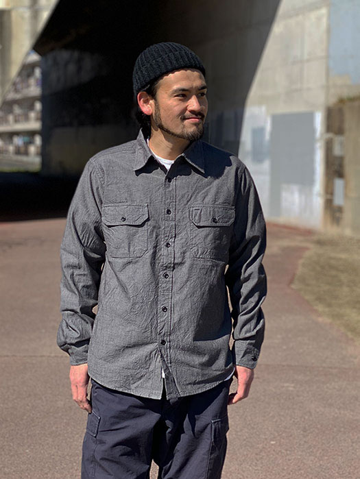 L/S Chambray Work Shirt 　