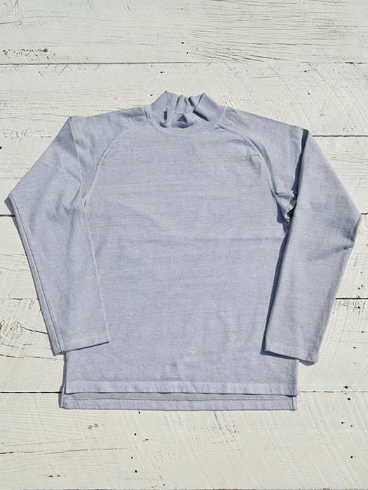 L/S HEAVY MOCK NECK TEE