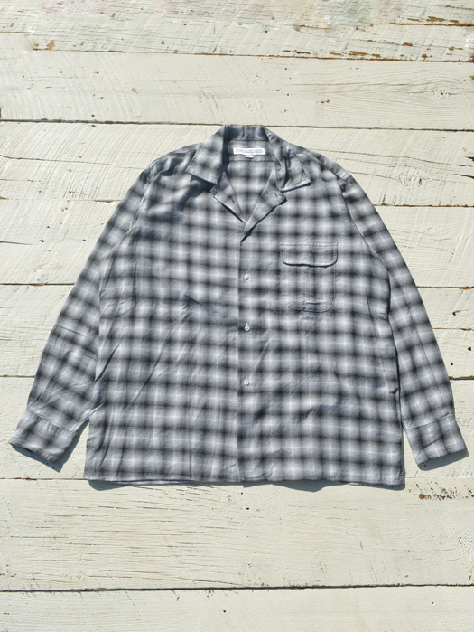CAMP COLLAR SHIRT (FLANNEL PLAID) “NR別注”　