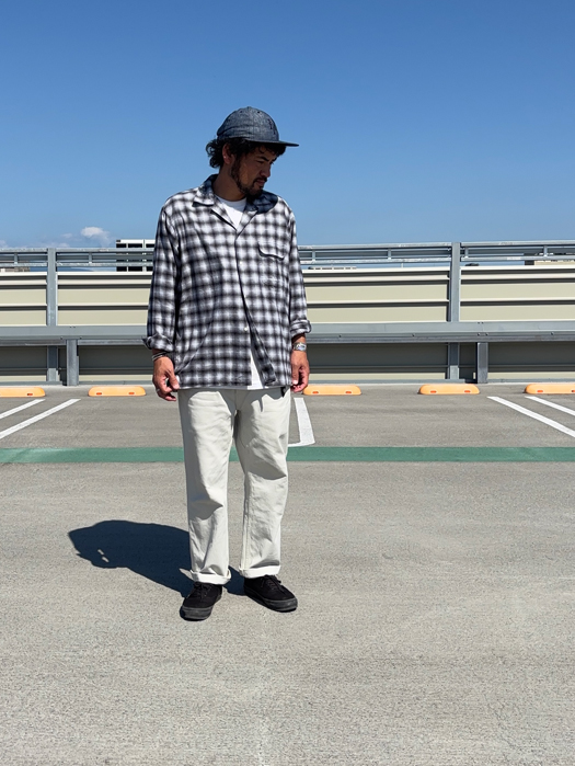 CAMP COLLAR SHIRT (FLANNEL PLAID) “NR別注”