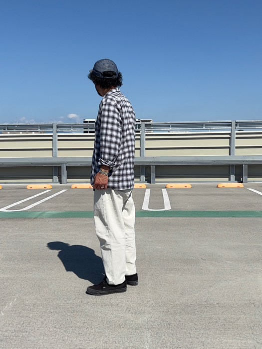 CAMP COLLAR SHIRT (FLANNEL PLAID) “NR別注”