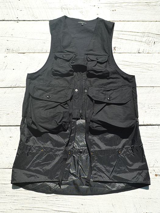 Game Vest (Double Cloth) "Black"