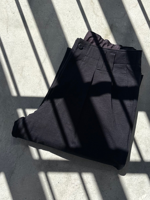 Stretch Wide Trousers　