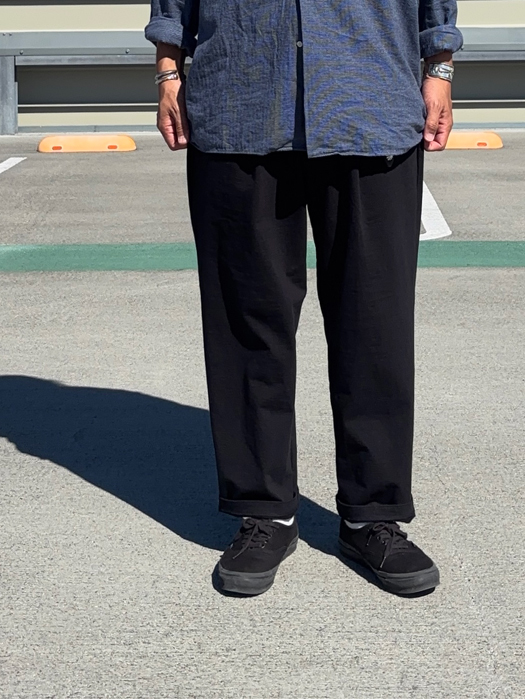 Stretch Wide Trousers