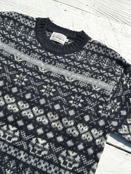 Jacquard Shetland Sweater