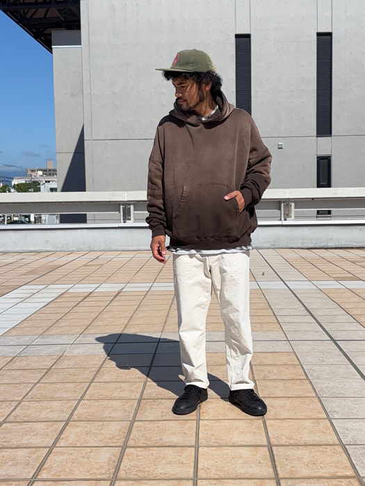 【MOOJI MOOJI】 Oversized Crop Hoodie