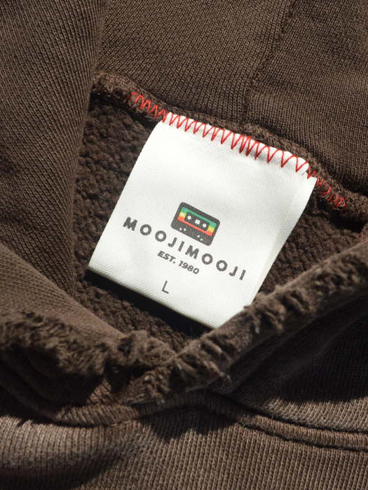 【MOOJI MOOJI】 Oversized Crop Hoodie