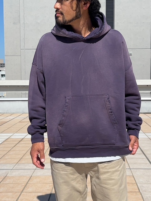 【MOOJI MOOJI】 Oversized Crop Hoodie