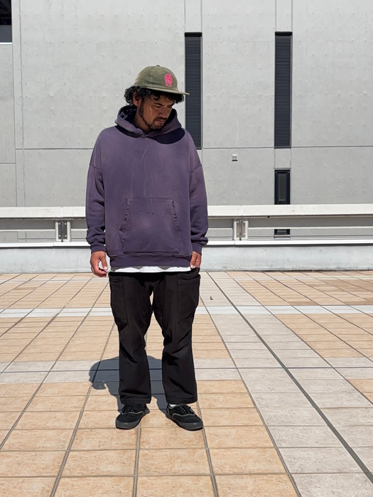 【MOOJI MOOJI】 Oversized Crop Hoodie