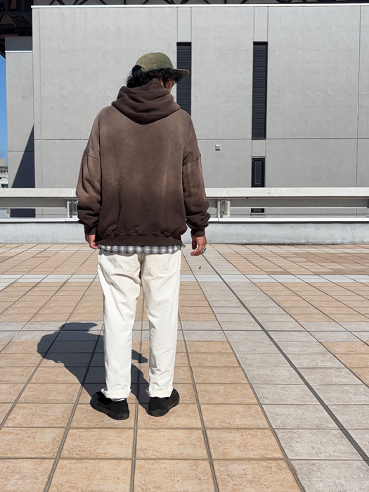 【MOOJI MOOJI】 Oversized Crop Hoodie