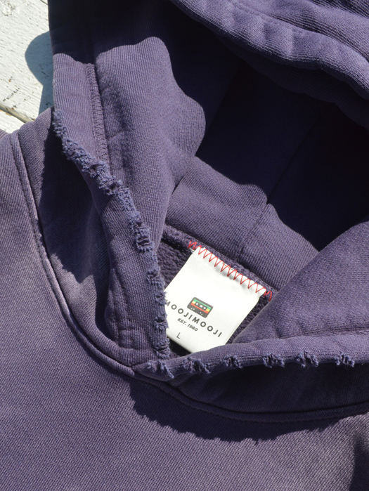 【MOOJI MOOJI】 Oversized Crop Hoodie