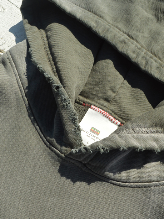 【MOOJI MOOJI】 Oversized Crop Hoodie
