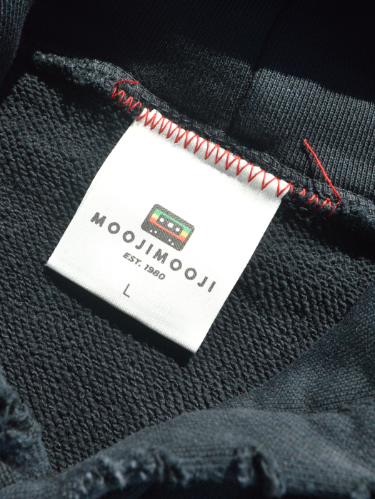 【MOOJI MOOJI】 Oversized Crop Hoodie