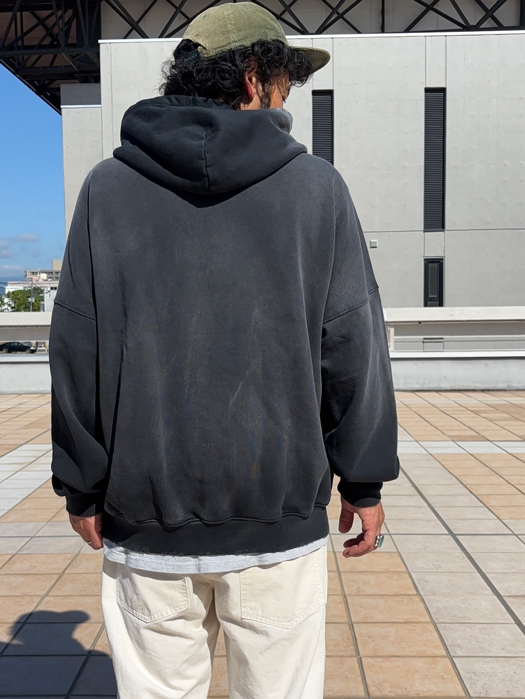 【MOOJI MOOJI】 Oversized Crop Hoodie