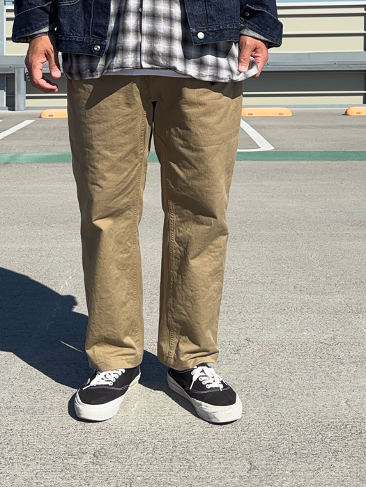 Wheel Barrow Pants (Slub Chino)　