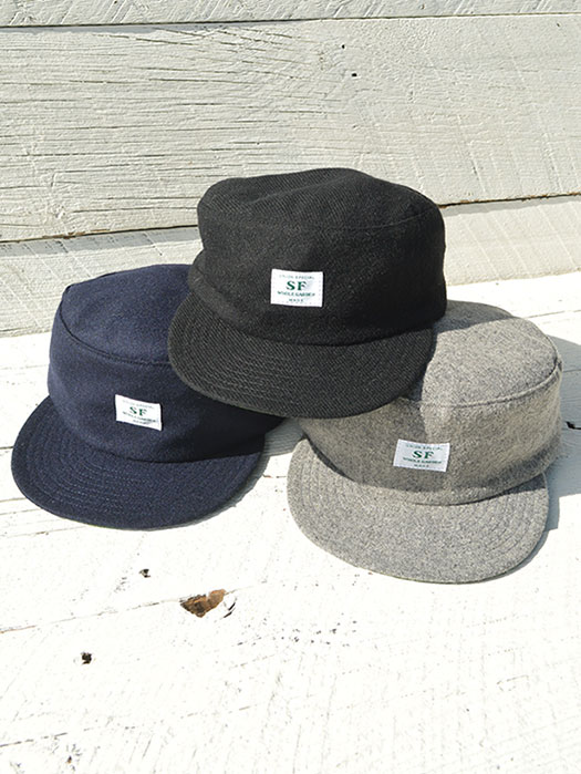 Seeds Box Cap　(Wool Flannel)　