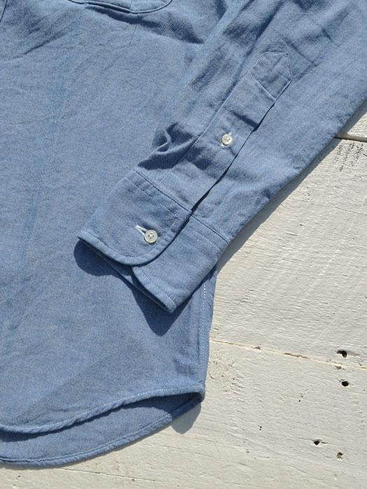 NAT-U-RAL別注　STANDARD FIT BUTTON DOWN STIRT   (Heritage Chambray)