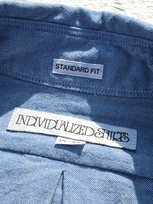 NAT-U-RAL別注　STANDARD FIT BUTTON DOWN STIRT   (Heritage Chambray)